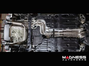 Alfa Romeo Junior Performance Exhaust - 1.2L - Ragazzon - Muffled - Axle Back - Single Exit/ Dual Polished Tips